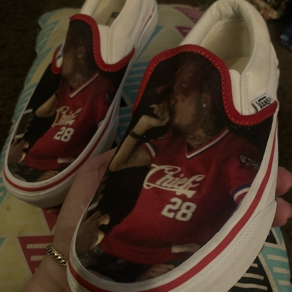 Limeted VANS CHIEF KEEF 1/1 SUPER RARE SLUP ONS - Picture 2 of 4